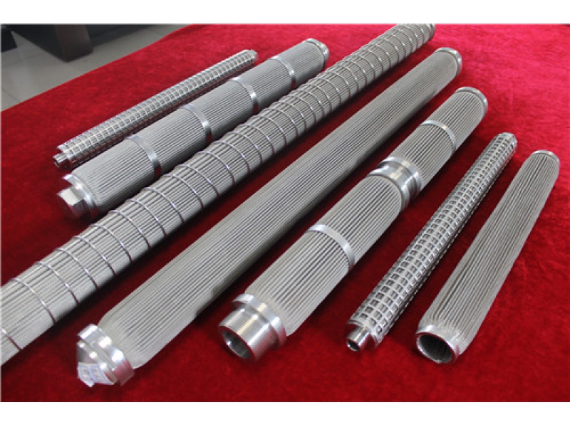Pleated Chemical Metal Filter Element