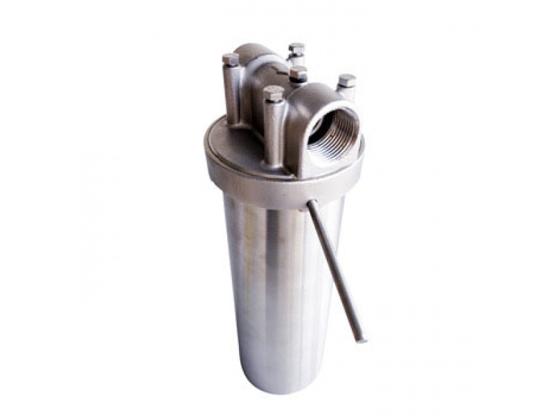 Single filter stainless steel mesh filter for juice/beverage filtration